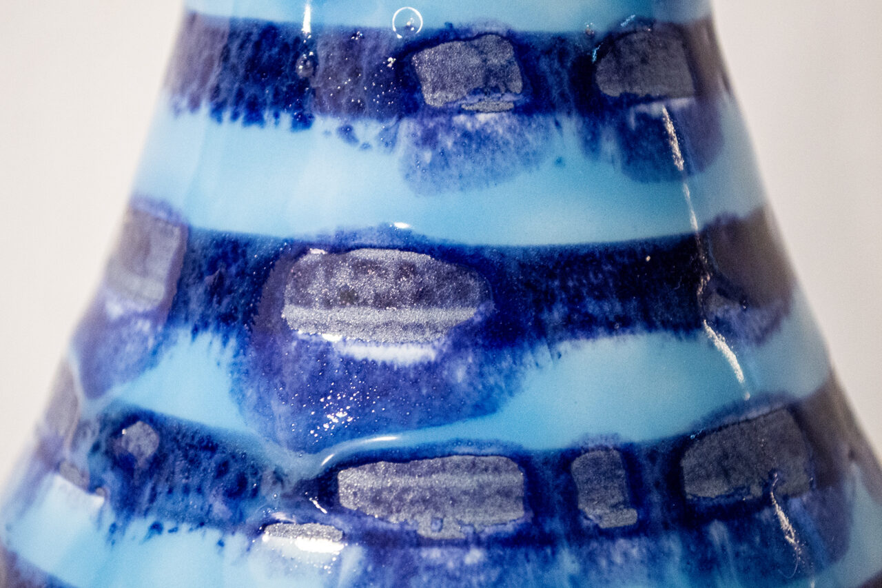 Vaso Blu Anni '70 - immagine 4