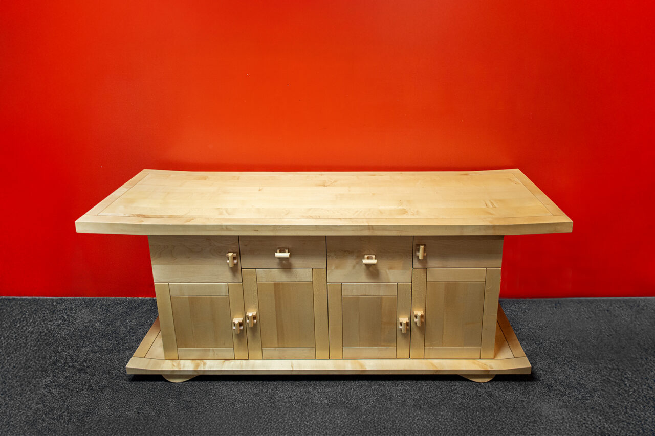 Credenza Acero Anni '60 - immagine 2
