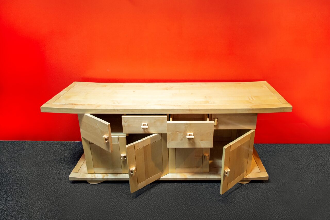 Credenza Acero Anni '60 - immagine 3
