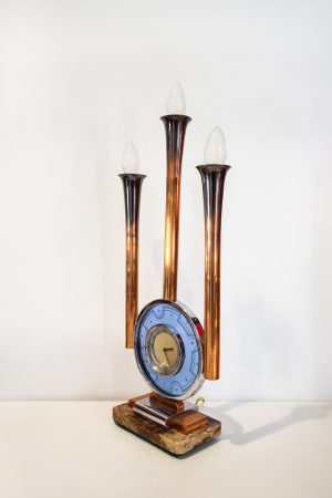 Lampada Orologio Art Decò